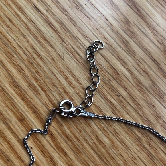 CZ Heart Charm Necklace - Picture 3 of 4